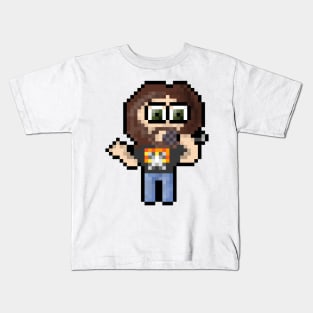 ryouba pixel art Kids T-Shirt